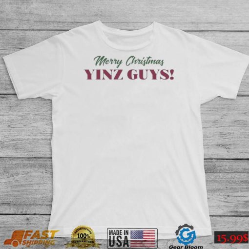 Merry Christmas Yinz Guys – Pittsburgh Christmas Shirt