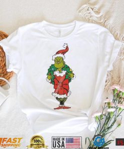 Merry Christmas grinch wreath merry grinchmas shirt