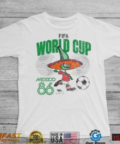 Mexico 86 world cup shirt