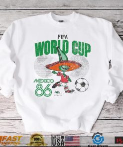 Mexico 86 world cup shirt