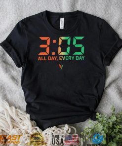 Miami Hurricanes 305 all Day every day shirt