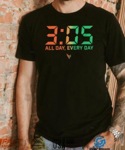 Miami Hurricanes 305 all Day every day shirt