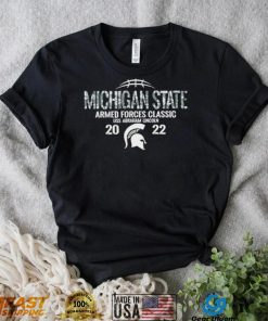 Michigan State Spartans 2022 Armed Forces Classic T Shirt