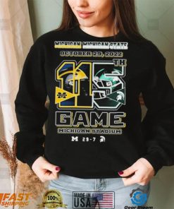 Michigan Vs Michigan State October 29, 2022 115th Game 29 7 Shirt