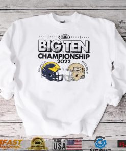 Michigan Wolverines Head to Head 2022 Big Ten Championship Game Shirt