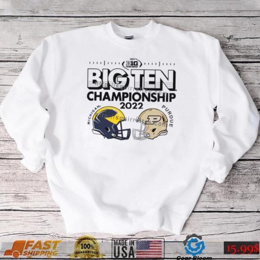 Michigan Wolverines Head to Head 2022 Big Ten Championship Game Shirt