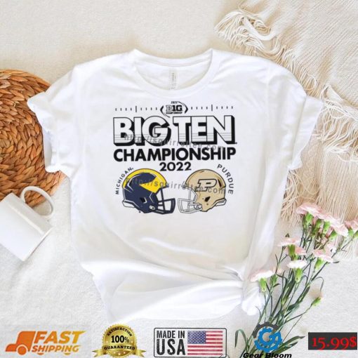 Michigan Wolverines Head to Head 2022 Big Ten Championship Game Shirt