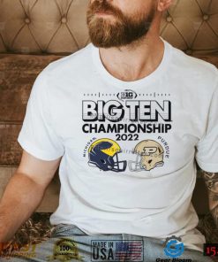 Michigan Wolverines Head to Head 2022 Big Ten Championship Game Shirt