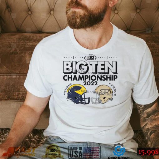 Michigan Wolverines Head to Head 2022 Big Ten Championship Game Shirt