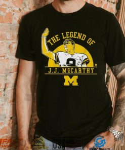 Michigan Wolverines The Legend Of J.J. Mccarthy Shirt