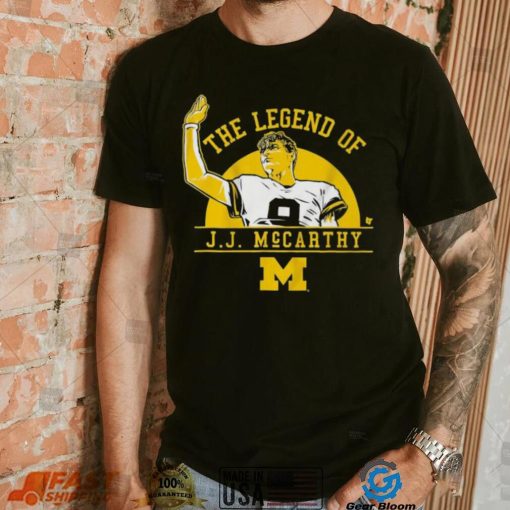 Michigan Wolverines The Legend Of J.J. Mccarthy Shirt