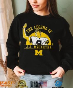 Michigan Wolverines The Legend Of J.J. Mccarthy Shirt