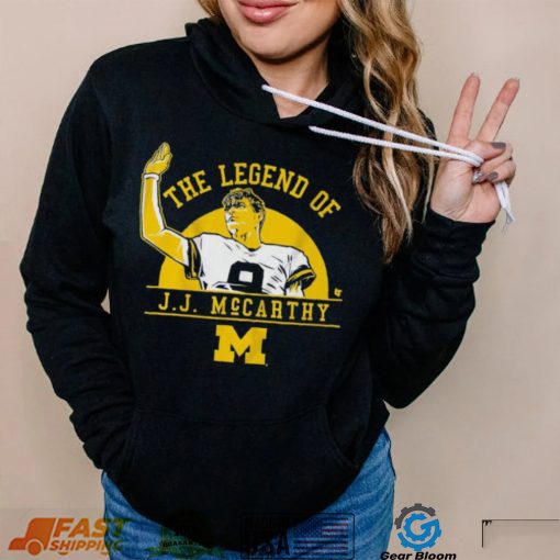 Michigan Wolverines The Legend Of J.J. Mccarthy Shirt