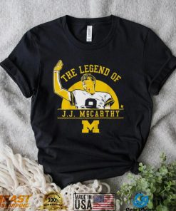 Michigan Wolverines The Legend Of J.J. Mccarthy Shirt