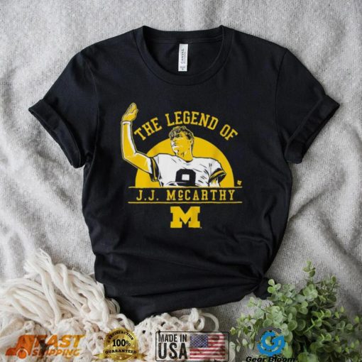 Michigan Wolverines The Legend Of J.J. Mccarthy Shirt