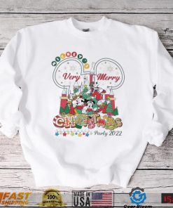 Mickey Ears Very Merry Christmas Party 2022 Shirt