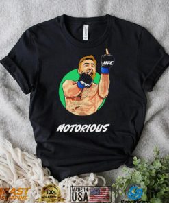 Middle Finger Conor Mcgregor Notorious art shirt