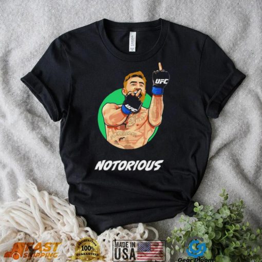 Middle Finger Conor Mcgregor Notorious art shirt