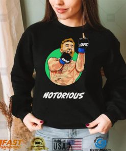 Middle Finger Conor Mcgregor Notorious art shirt