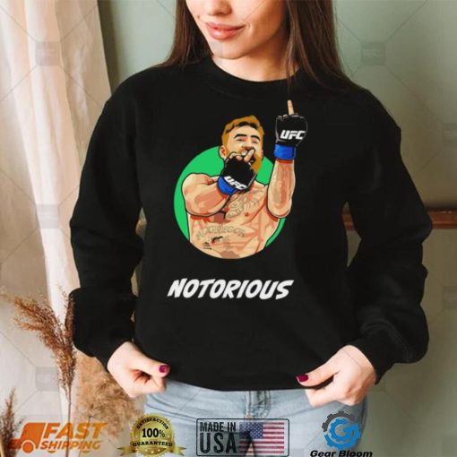 Middle Finger Conor Mcgregor Notorious art shirt