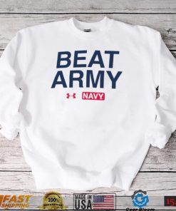 Midshipmen Under Armour 2022 Special Games beat Army logo shirt