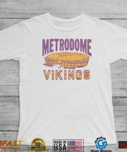 Minnesota Vikings Metrodome stadium shirt