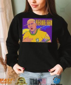 Moment of Richarlison funny Brazil soccer art shirt