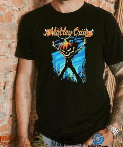 Motley Crue Pumpkin Head Allister Fiend Halloween Logo Shirt