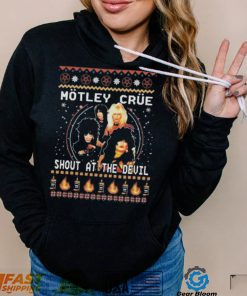 Motley Crue Shout At The Devil Ugly Christmas 2022 Sweater