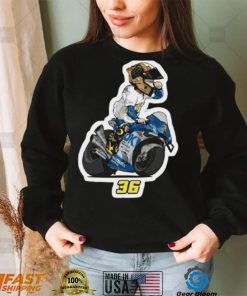 Motorcycle Racing Jm36 Chibi Joan Mir Unisex Sweatshirt