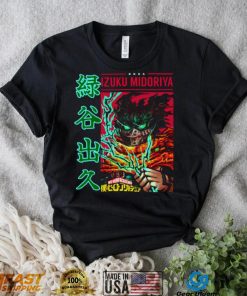 Red Esign My Hero Academia Izuku Midoriya Unisex T Shirt