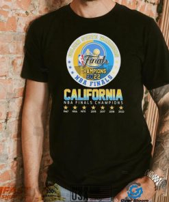 NBA Finals 2022 Golden State Warriors California Champions Signatures Shirt