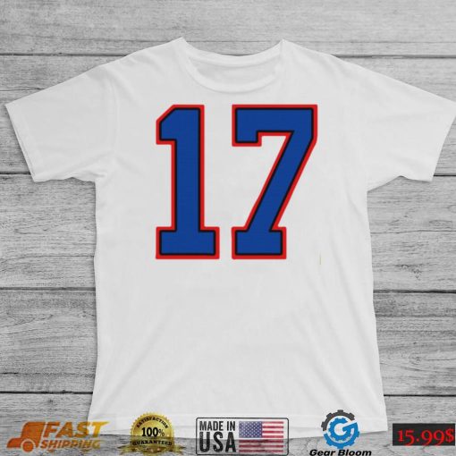 NFL Allen 17 White Josh Allen T Shirt