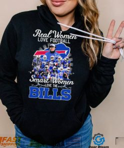 NFL Real Women Love Football Smart Women Love The Bills Signatures Shirt