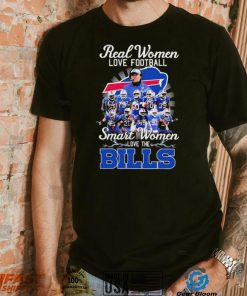 NFL Real Women Love Football Smart Women Love The Bills Signatures Shirt