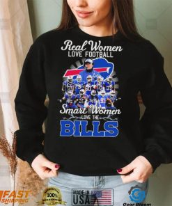 NFL Real Women Love Football Smart Women Love The Bills Signatures Shirt