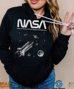 Nasa T Shirt Planets Black