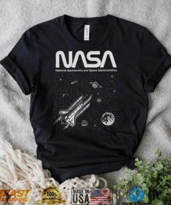 Nasa T Shirt Planets Black