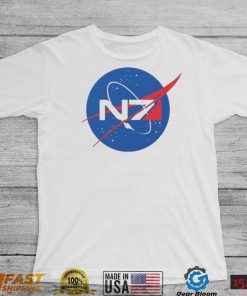 Nasa X N7 Shepard Mass Effect Logo Shirt