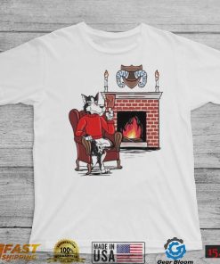 Nc State Wolfpacks Fireplace North Carolina Tar Heels Shirt