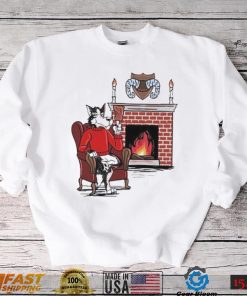 Nc State Wolfpacks Fireplace North Carolina Tar Heels Shirt