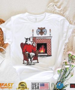 Nc State Wolfpacks Fireplace North Carolina Tar Heels Shirt