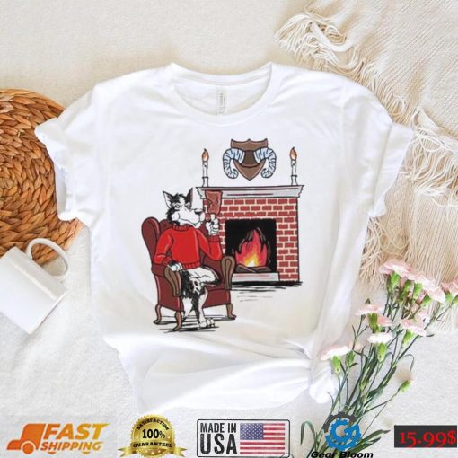 Nc State Wolfpacks Fireplace North Carolina Tar Heels Shirt