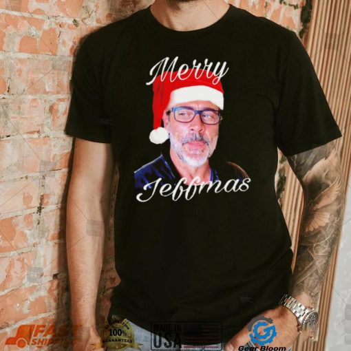 Negan The Walking Dead wearing Santa Hat Christmas shirt