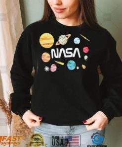 Neon Riot NASA Planets Black Vintage Nasa T Shirt