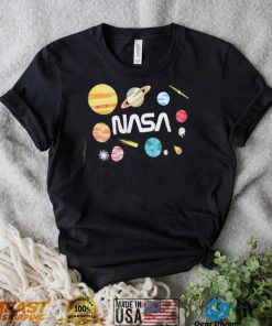 Neon Riot NASA Planets Black Vintage Nasa T Shirt