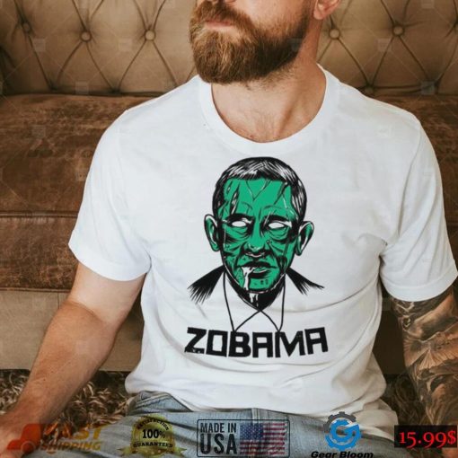 Obama Halloween T Shirt Zombie Obama