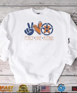 Nice Houston Astros Peace Love Astros Shirt