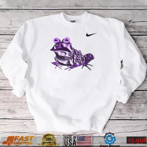 Nike Frogs Sonny Dykes Hypnotoad Horned 2022 Shirt