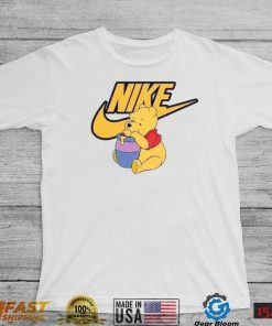 Nike Logo Mix Winnie The Pooh Disney Character Unisex Sweatshirt